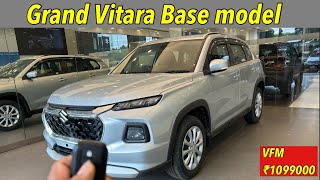 2024 Grand Vitara base model sigma ✅l Price l features l Review l [upl. by Tavis]