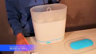 Esterilizador Avent 3 en 1avent 3 in Philips Avent 3in1 Electric Steam Sterilizer DEMO [upl. by Ainotal]