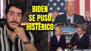 Biden empezo a GRITAR incoherencias en television en vivo [upl. by Raye388]