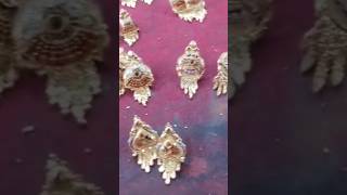 Gold jewelry goldwork wow diy goldworks [upl. by Tcideneb374]