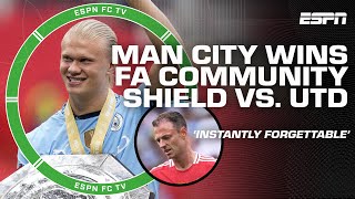 Man City vs Man United REACTION 🚨 Man United let this one go  Don Hutchison  ESPN FC [upl. by Atiruam]