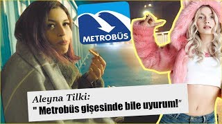 GECE METROBÜSTE UYUMAK ALEYNA TİLKİ CHALLENGE [upl. by Runkle]