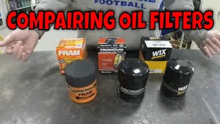 OIL FILTER COMPARISON  WHATS INSIDEGOOD vs BAD FILTERS [upl. by Mandel]