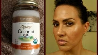 Beauty Benefits of Organic Coconut Oil for Skin amp Hair [upl. by Elleirol955]