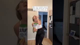 Even the sound of the ice maker makes me jump 😆 funnyshorts pregnant marriedlife [upl. by Royd]