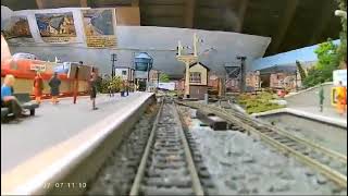 on board camera on my model railway [upl. by Millman717]