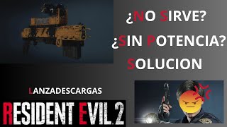 ¿Cómo usar el lanzadescargas  Resident Evil 2 Remake Tutorial [upl. by Rol]