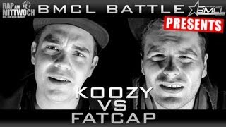 BMCL RAP BATTLE KOOZY VS FATCAP BATTLEMANIA CHAMPIONSLEAGUE [upl. by Quickel]