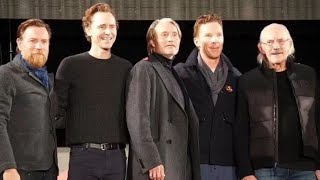 Tom Hiddleston Benedict Cumberbatch Mads Mikkelsen and Ewan McGregor at Tokyo CCclosing ceremy [upl. by Thorman]