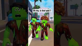 Roblox Story Edit  The Zombie became his Friend on Roblox Part 2 roblox animation shorts [upl. by Burl]