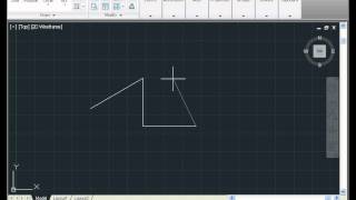 Learn AutoCAD 2012 Video Tutorial  Basic Training  How to use polar tracking [upl. by Adlemi]