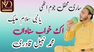 Ik Khwab SunawaMuhammad Nabeel Qadri Naat foryou naat trend viralvideo subscribe video fyp [upl. by Waldron]