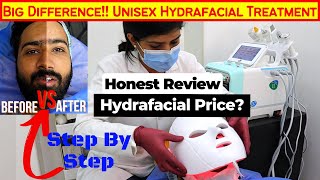 Big Difference Unisex Hydrafacial Treatment Before and After Results  Hydrafacial Price in India [upl. by Notrub610]