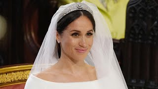 Meghan Markle Recalls How the Queen Helped Her Pick Out Wedding Tiara [upl. by Shelden]