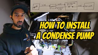 How To Install amp Wire Up A Condensate Pump [upl. by Dunstan]