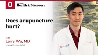 Does acupuncture hurt  Ohio State Medical Center [upl. by Rikahs885]