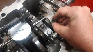 AT210 How to measure connecting rod thrust clearance and crankshaft end play [upl. by Aikan]