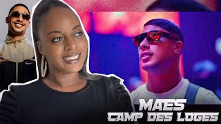 Maes  CAMP DES LOGES UK 🇬🇧 Reaction 😍 [upl. by Melicent18]