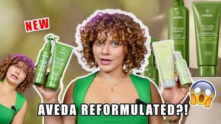 I TESTED AVEDAS NEW BE CURLY ADVANCED LINE FOR 4 MONTHSlets talk about it🧐 [upl. by Sanjiv58]