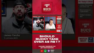 Bucs RB Room Debate  Bucky Irving or Rachaad White GoBucs NFL Buccaneers LockedOnBucs [upl. by Adnamas755]