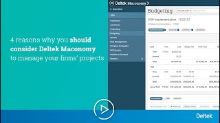 Deliver Profitable Projects with Deltek Maconomy ERP [upl. by Olivia198]