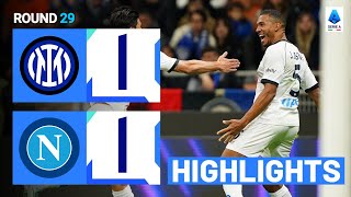 Inter  Napoli  11  Gli Highlights  Lega Serie A TIM 2023  24 [upl. by Enidualc]