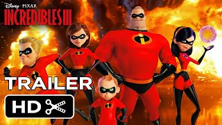 Incredibles 3 2023 Disney Pixar Teaser Teaser Trailer Concept 1 [upl. by Yregram]