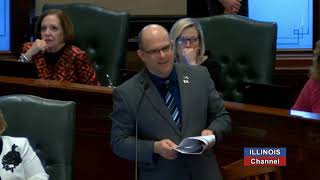 Illinois House Members Debate SB1 the bill to increase Minimum Wage to 15 an Hour [upl. by Aramoy711]