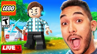 JOGANDO o NOVO LEGO FORTNITE com MEUS AMIGOS [upl. by Tacklind]