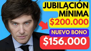 🍀 ENERO 2024❗️JUBILACIÓN MÍNIMA de 200000 ✚ BONO DE 156000 ✚ IFE Potenciar Trabajo AUH AUE [upl. by Raama]