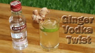 Ginger Vodka Twist  Quick amp Easy Vodka Cocktails [upl. by Aseela]