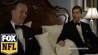 Peyton Manning makes hilarious guest appearance on The Manning Hour  FOX NFL KICKOFF MANNINGHOUR [upl. by Dis]