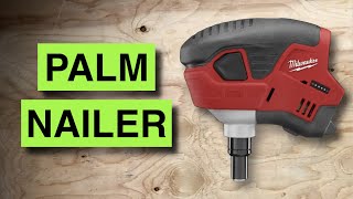 Milwaukee M12 Palm Nailer review [upl. by Ahsitneuq]