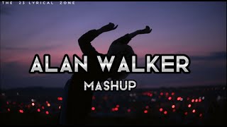 Alan Walker Mashup Lyrics  On My Way  Faded  Best of Alan Walker Songs [upl. by Nanci]