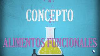 Alimentos funcionales Concepto Grupo TECNOFOOD [upl. by Einaej]