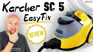 Karcher SC 5 EasyFix Review ► Is the steam cleaner worth its high price ✅ Reviews quotMade in Germanyquot [upl. by Namien]