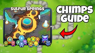 Sulfur Springs Chimps Guide Black Border BTD6 [upl. by Ahsrop]