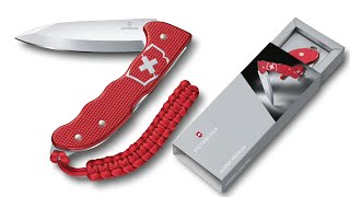 Victorinox 0941520 Hunter Pro Alox Super Pocket Knife with 4 Functions unboxing [upl. by Neeroc]