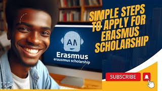 How to apply for Erasmus Mundus Scholarship 2024 [upl. by Siramad674]