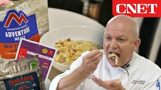 Chef Tastes Dehydrated Camping Food for the First Time [upl. by Ntisuj60]