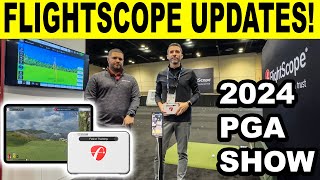 Flightscope Mevo Limited Edition amp Badger AI Review 2024 PGA Merchandise Show [upl. by Ellenehc]