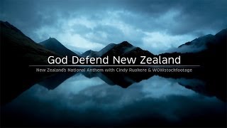 GOD DEFEND NEW ZEALAND  New Zealand National Anthem  FULL LENGTH [upl. by Einial]