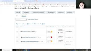 Brightspace inFocus Marking assignments [upl. by Aneled]