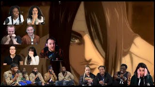 Reiner meets Eren in Marley Reaction Mashup  Attack on Titan Reaction [upl. by Amilas989]