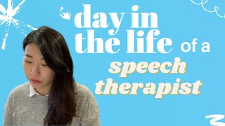 Day in the life of a SpeechLanguage Pathologist SCHOOL Setting [upl. by Eimrej735]