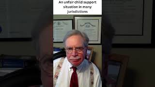 AN UNFAIR CHILD SUPPORT SITUATION childsupport divorce thepracticaldivorcelawyer shorts [upl. by Thevenot]