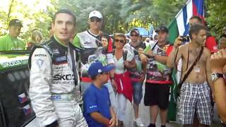 BArum rally 2011Honza Kopecký ve STOPce závěrečné RZ15 [upl. by Adiana]