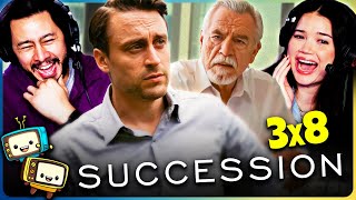 SUCCESSION 3x8 Reaction  quotChiantishirequot  First Time Watch [upl. by Iramaj]