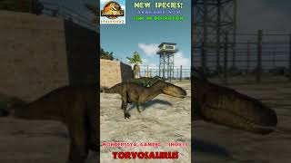 Torvosaurus  New Species Mod  Jurassic World Evolution 2 Mods  shorts [upl. by Devehcoy]