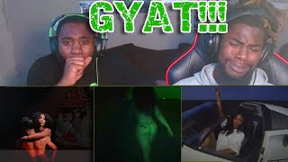 GYAT  SZA  Snooze Official Video  SmokeCounty JK REACTION [upl. by Enomed]